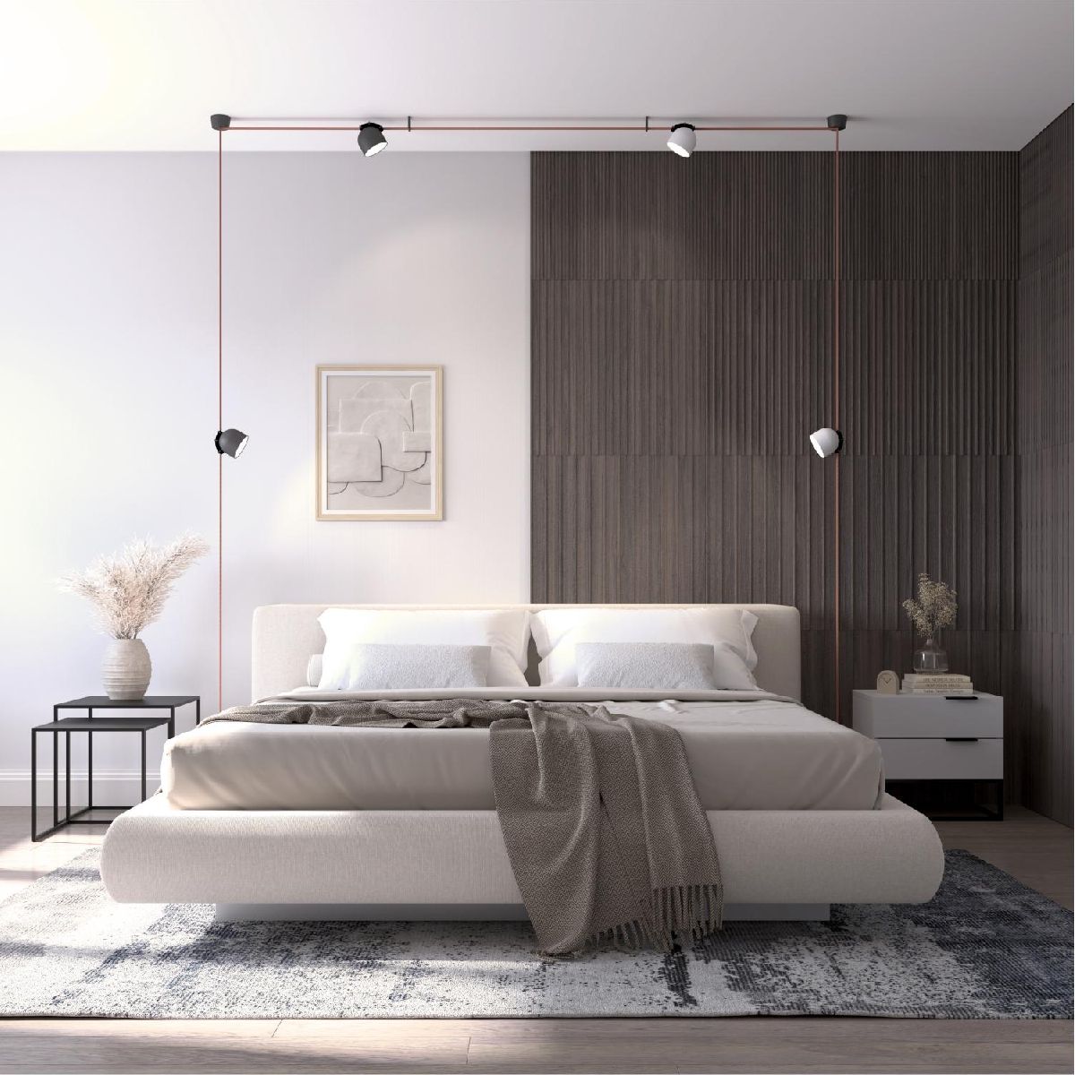 Трековый однофазный светильник Denkirs Belty Spot DK5543-WH+BK Трековый однофазный светильник Denkirs Belty Spot DK5543-WH+BK