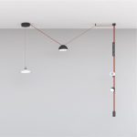 Трековый однофазный светильник Denkirs Belty Flow DK5561-BK