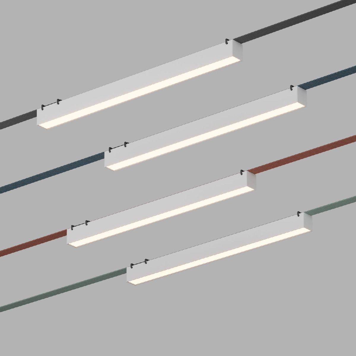 Трековый однофазный светильник Denkirs Belty Linear DK5577-WH Трековый однофазный светильник Denkirs Belty Linear DK5577-WH