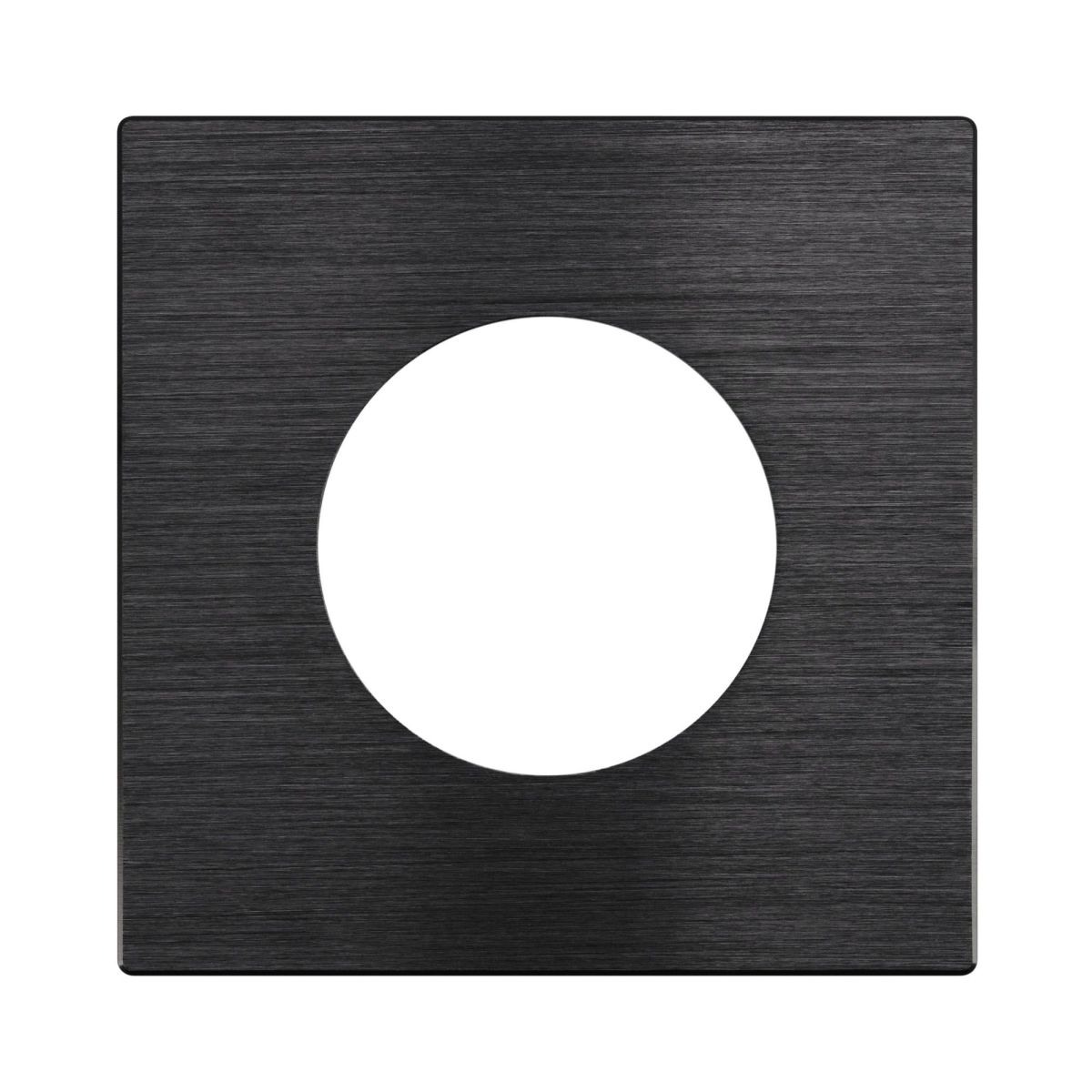 Рамка 1-местная алюминиевая Arlight FRM-PRESTO-ALR-1-BK 043876 Рамка 1-местная алюминиевая Arlight FRM-PRESTO-ALR-1-BK 043876