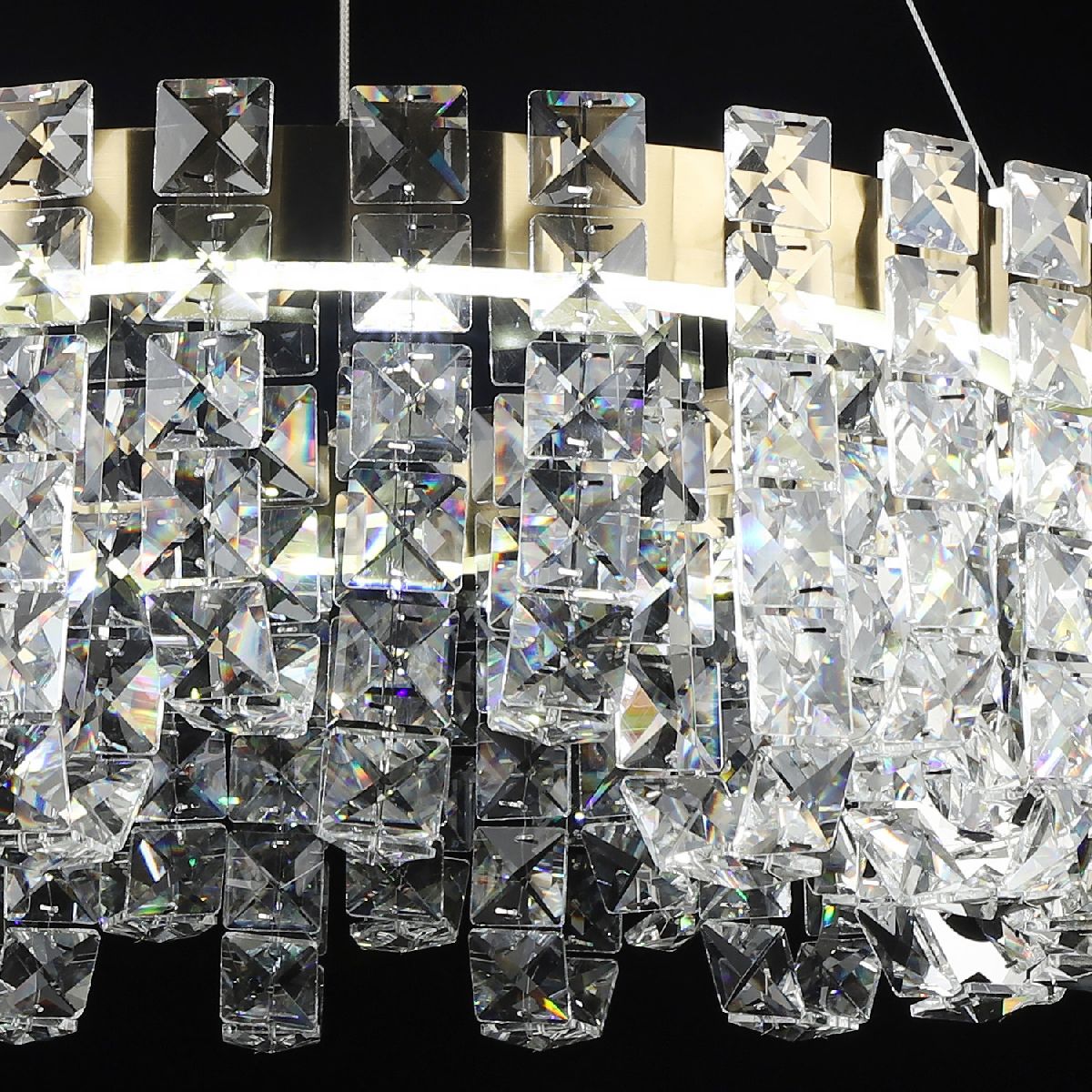 Подвесная люстра Reluce 02601-0.4-104W LED COP+CH Подвесная люстра Reluce 02601-0.4-104W LED COP+CH