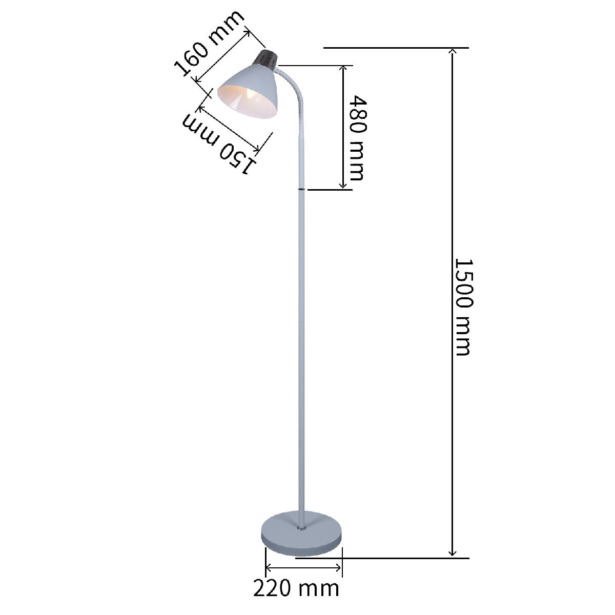 Торшер Reluce 03041-0.6-01 WH Торшер Reluce 03041-0.6-01 WH