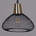 Подвесной светильник Reluce 03204-3.9-01 BK+COPPER