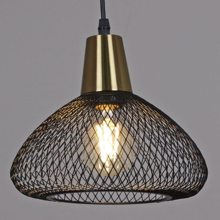 Подвесной светильник Reluce 03204-3.9-01 BK+COPPER