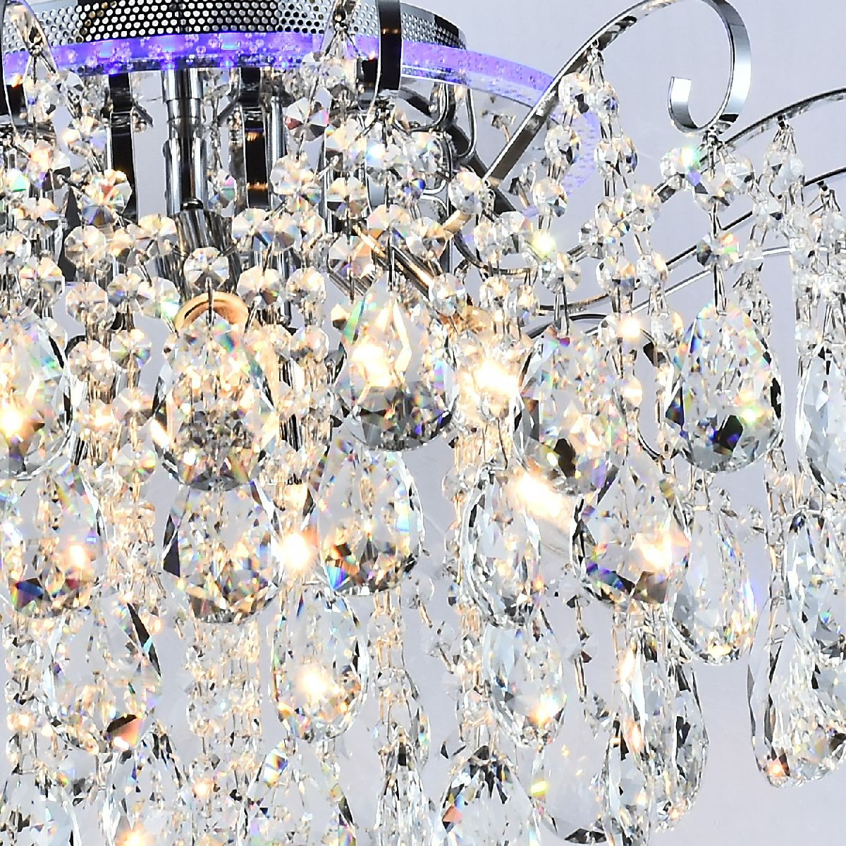 Потолочная люстра Reluce 04021-0.3-07 CR+RGB Потолочная люстра Reluce 04021-0.3-07 CR+RGB