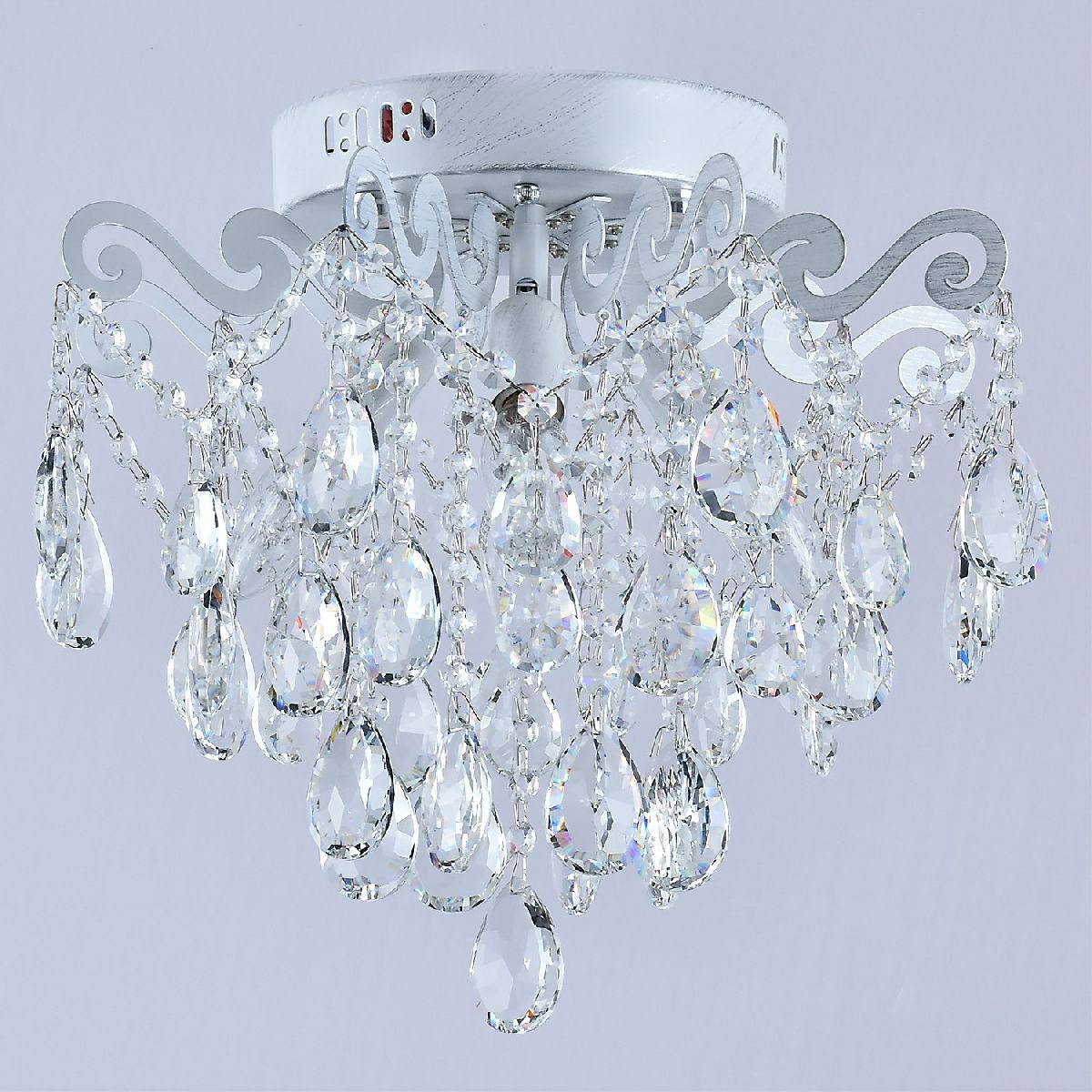 Потолочная люстра Reluce 04033-0.3-04 WH+SILVER PN Потолочная люстра Reluce 04033-0.3-04 WH+SILVER PN