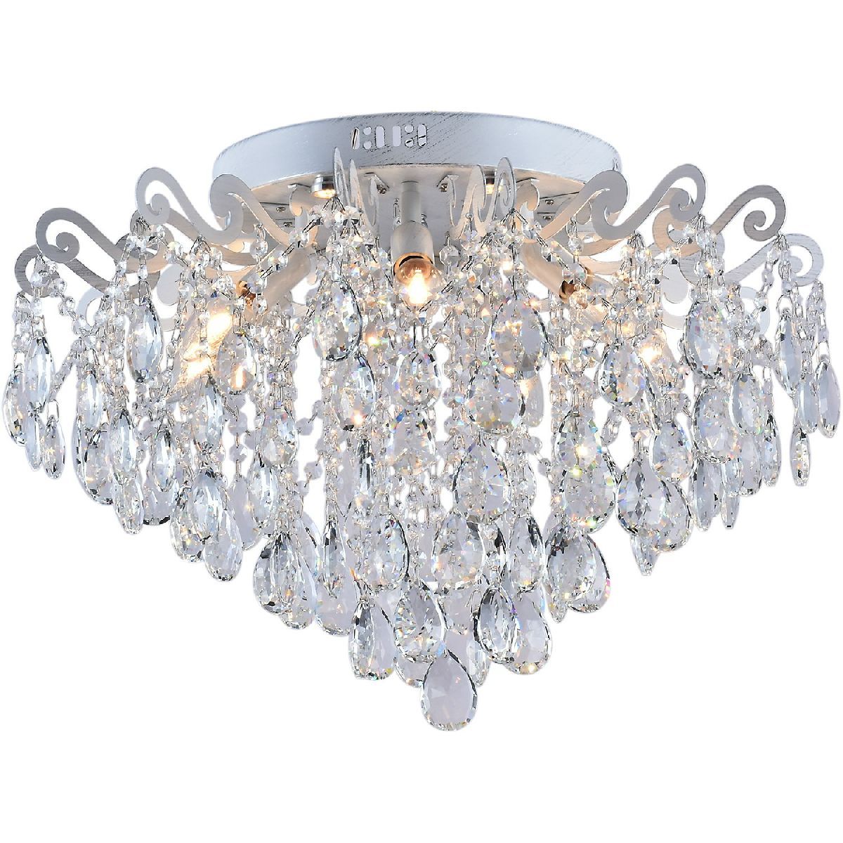 Потолочная люстра Reluce 04033-0.3-07 WH+SILVER PN Потолочная люстра Reluce 04033-0.3-07 WH+SILVER PN