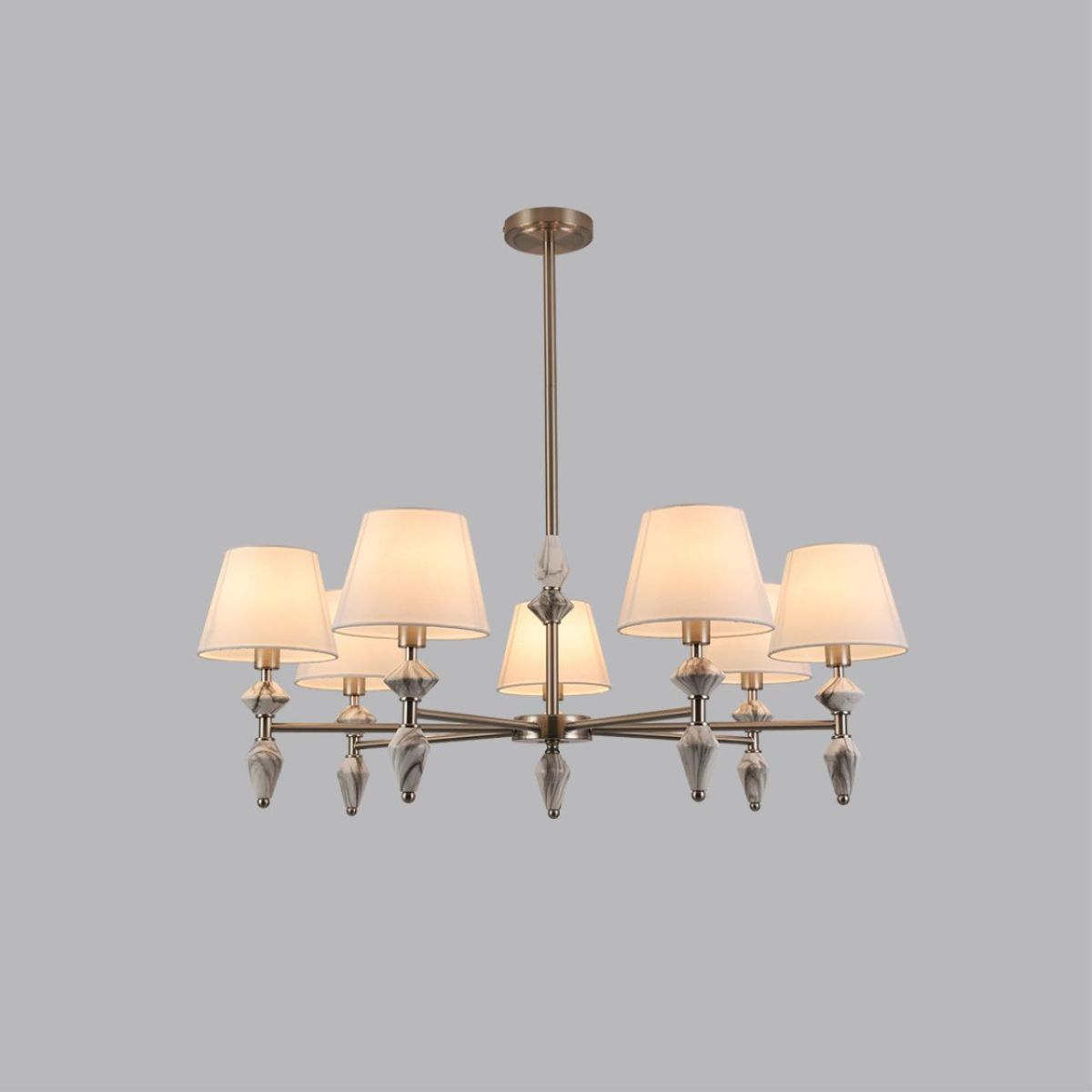 Люстра на штанге Lumion Classi Vermont 8274/7 Люстра на штанге Lumion Classi Vermont 8274/7