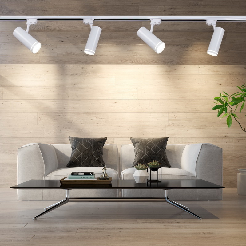 Трековый однофазный светильник Reluce 06220-9.3-001RN LED18W WT Трековый однофазный светильник Reluce 06220-9.3-001RN LED18W WT