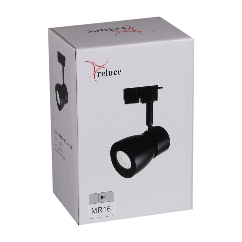 Трековый светильник Reluce 06302-9.3-001RN MR16 BK Трековый светильник Reluce 06302-9.3-001RN MR16 BK