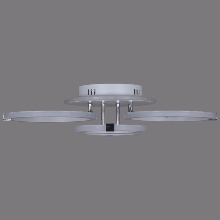 Потолочная люстра Reluce 06319-3.3-04 WH+CR (RGB)