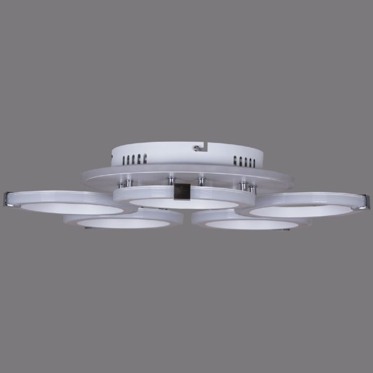 Потолочная люстра Reluce 06319-3.3-05 WH+CR (RGB)