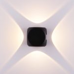Настенный светильник Elektrostandard 1504 TECHNO LED CUBE черный 4690389147739