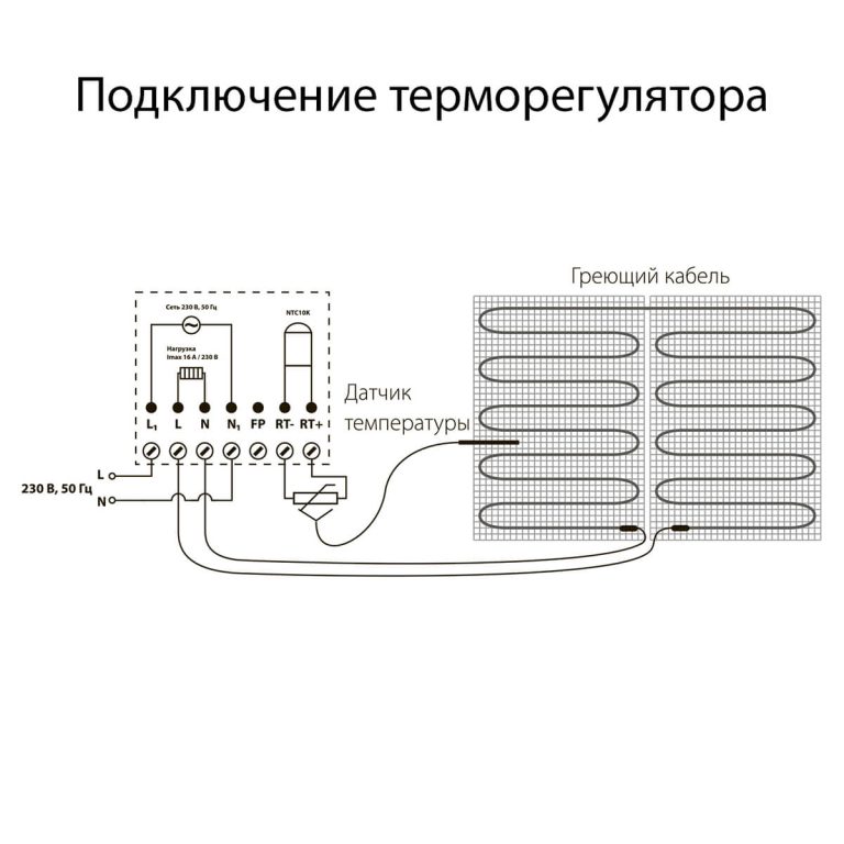 Терморегулятор электромеханический для теплого пола Werkel W1151101 4690389155284