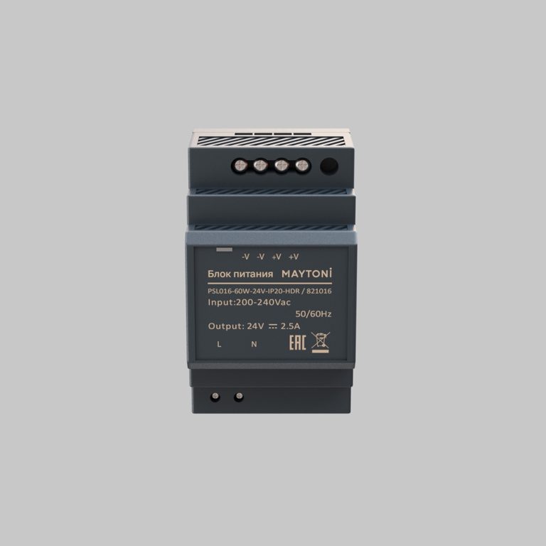 Блок питания Maytoni PSL016 24В 60Вт IP20 821016 821016