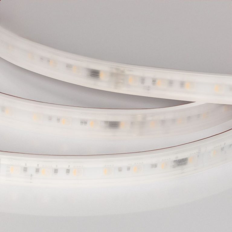 Светодиодная лента герметичная Arlight DMX-PS-B70-14mm 24V RGBW-Warm-PX7 (17 W/m, IP67, 5060, 5m) (CRI>90) 056722