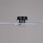 Потолочная люстра Reluce 08855-3.3-03C BK+GY