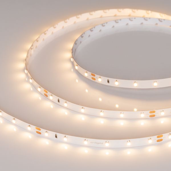 Светодиодная лента Arlight RT-A60-8mm 24V Warm3000 (4.8 W/m, IP20, 2835, 50m) 024584(2) Светодиодная лента Arlight RT-A60-8mm 24V Warm3000 (4.8 W/m, IP20, 2835, 50m) 024584(2)