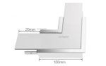 Угол Arlight S2-LINIA69-F-L90 прямой 021277