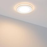Встраиваемый светодиодный светильник Arlight LT-R160WH 12W Day White 016568