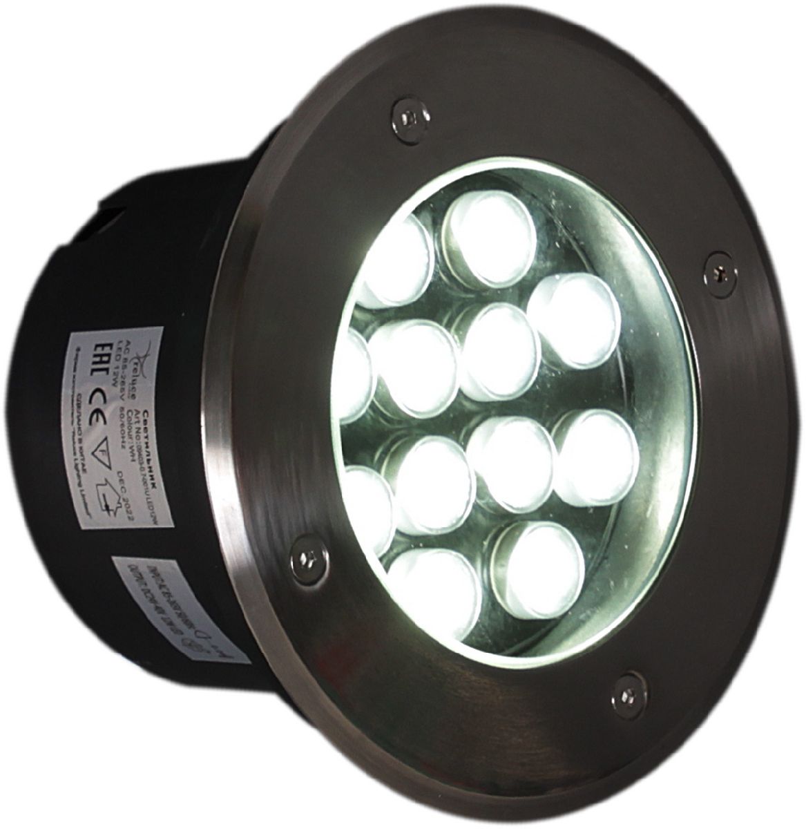 Грунтовый светильник Reluce 09403-0.7-001U LED12W WH Грунтовый светильник Reluce 09403-0.7-001U LED12W WH