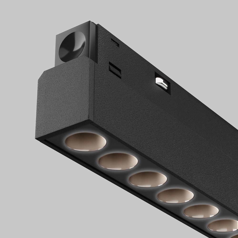 Трековый магнитный светильник Maytoni Technical Magnetic track system Exility Points TR031-2-24W4K-B Трековый магнитный светильник Maytoni Technical Magnetic track system Exility Points TR031-2-24W4K-B