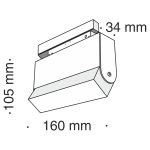 Трековый светильник Maytoni Track lamps TR013-2-10W3K-B