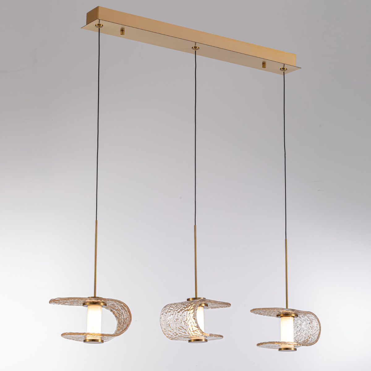 Подвесной светильник Delight Collection MD24020901-3B gold/cognac Подвесной светильник Delight Collection MD24020901-3B gold/cognac