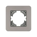 Рамка алюминиевая на 1 пост Arlight FRM-AKIRY-SFAL-1-SR 049684