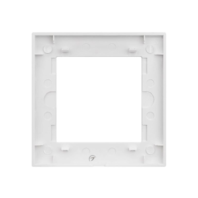 Рамка одноместная Arlight FRM-GLARE-GS-1-WH 043786