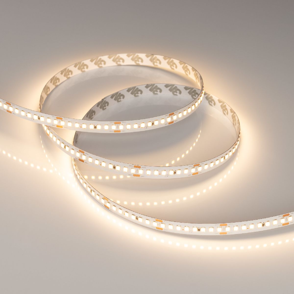 Светодиодная лента Arlight RT-A192-10mm 24V Warm3000 17.6 W/m, IP20, 2835, 5m 038775 Светодиодная лента Arlight RT-A192-10mm 24V Warm3000 17.6 W/m, IP20, 2835, 5m 038775