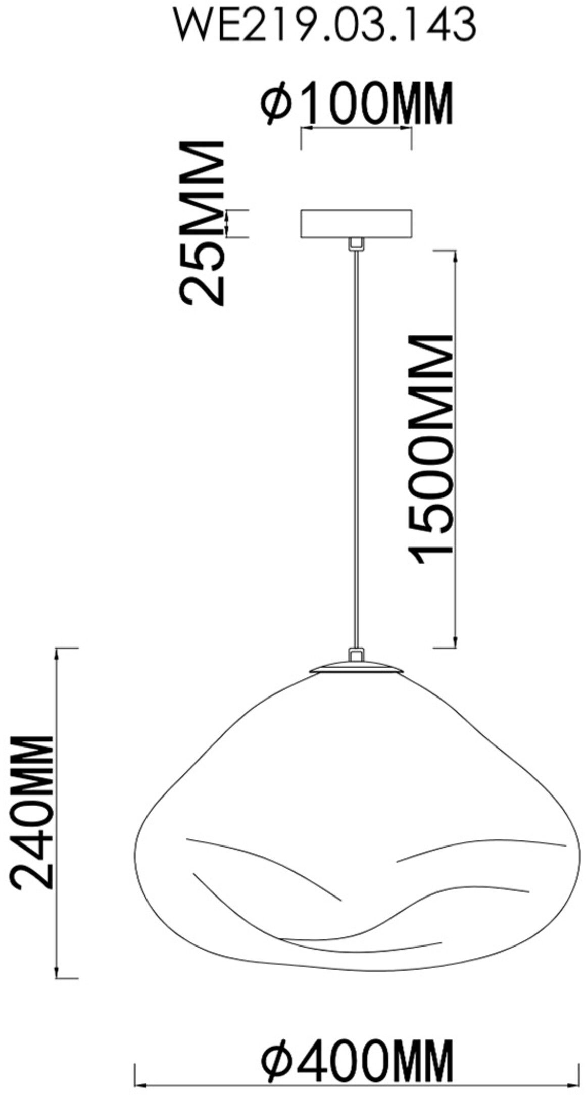 Подвесной светильник Wertmark Isola WE219.03.143 Подвесной светильник Wertmark Isola WE219.03.143