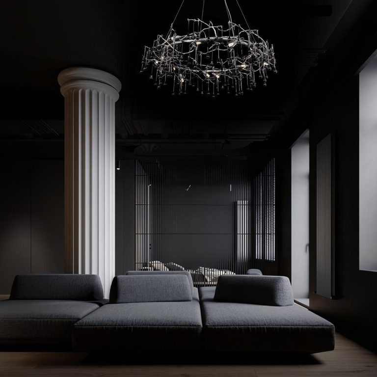 Подвесная люстра Loft IT Bijout 10067/1800 BK
