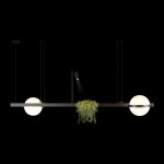 Подвесная люстра Loft IT Jardin 10121/D Dark grey