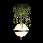 Настенный светильник Loft IT Jardin 10121W/B Dark grey