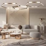 Подвесная люстра Loft IT Titanium 10243L Gold