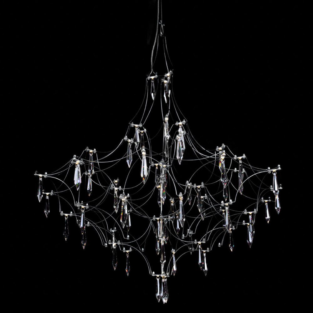 Подвесная люстра Loft IT Mira 10259/800 Silver Asfour Подвесная люстра Loft IT Mira 10259/800 Silver Asfour