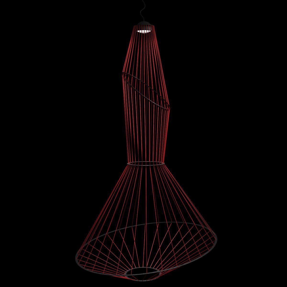 Подвесная люстра Loft IT Beam 10292/A Red Подвесная люстра Loft IT Beam 10292/A Red