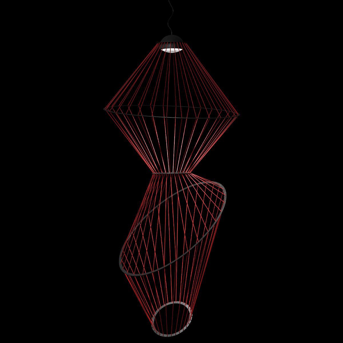 Подвесная люстра Loft IT Beam 10292/B Red Подвесная люстра Loft IT Beam 10292/B Red