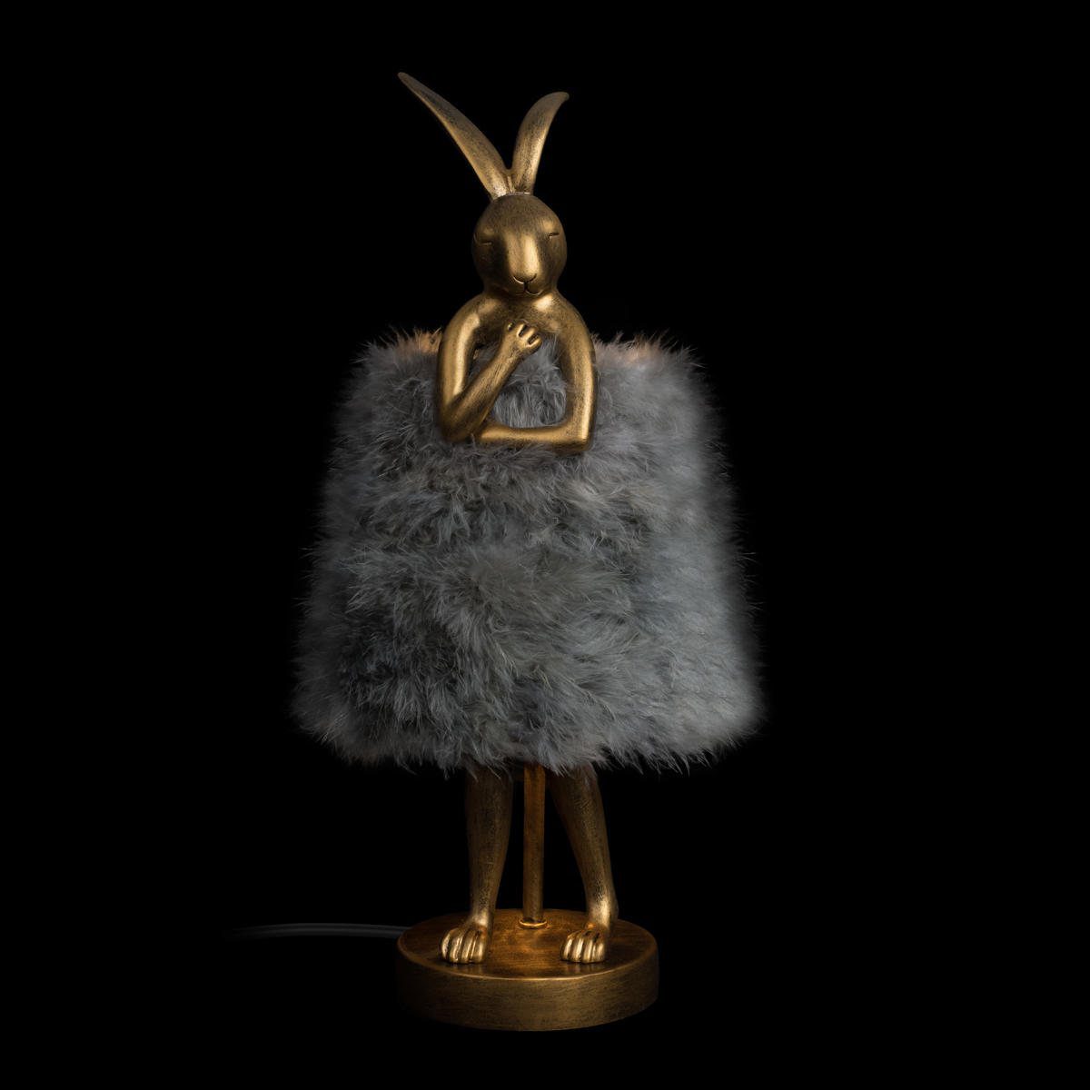 Настольная лампа Loft IT Lapine 10315/A Grey fluff Настольная лампа Loft IT Lapine 10315/A Grey fluff
