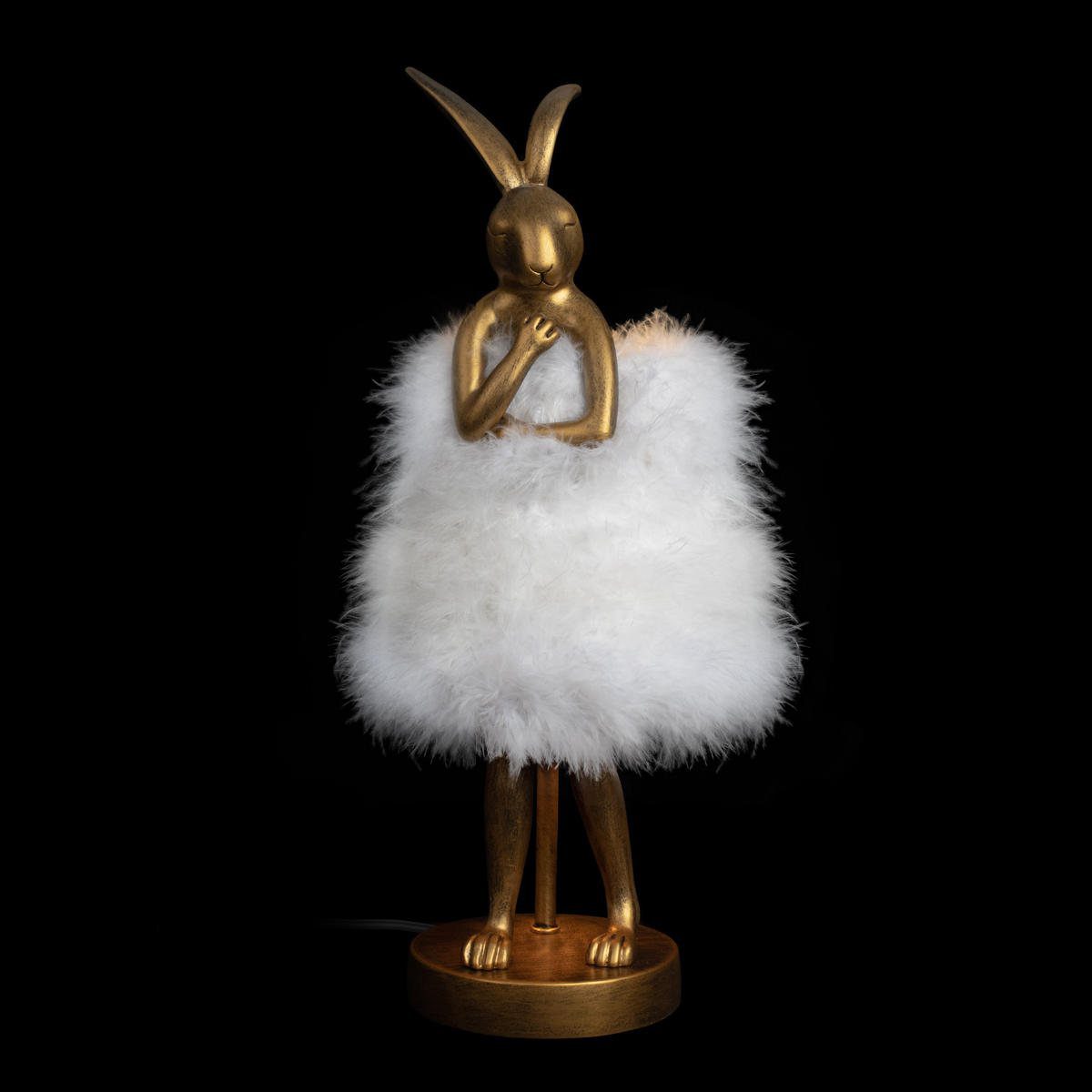 Настольная лампа Loft IT Lapine 10315/A White fluff Настольная лампа Loft IT Lapine 10315/A White fluff