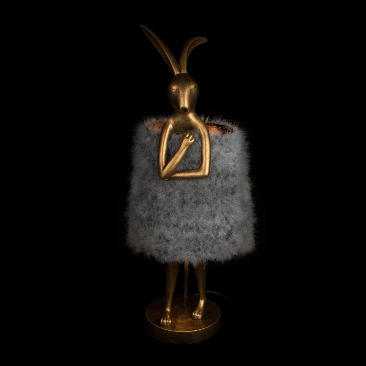 Настольная лампа Loft IT Lapine 10315/B Grey fluff Настольная лампа Loft IT Lapine 10315/B Grey fluff