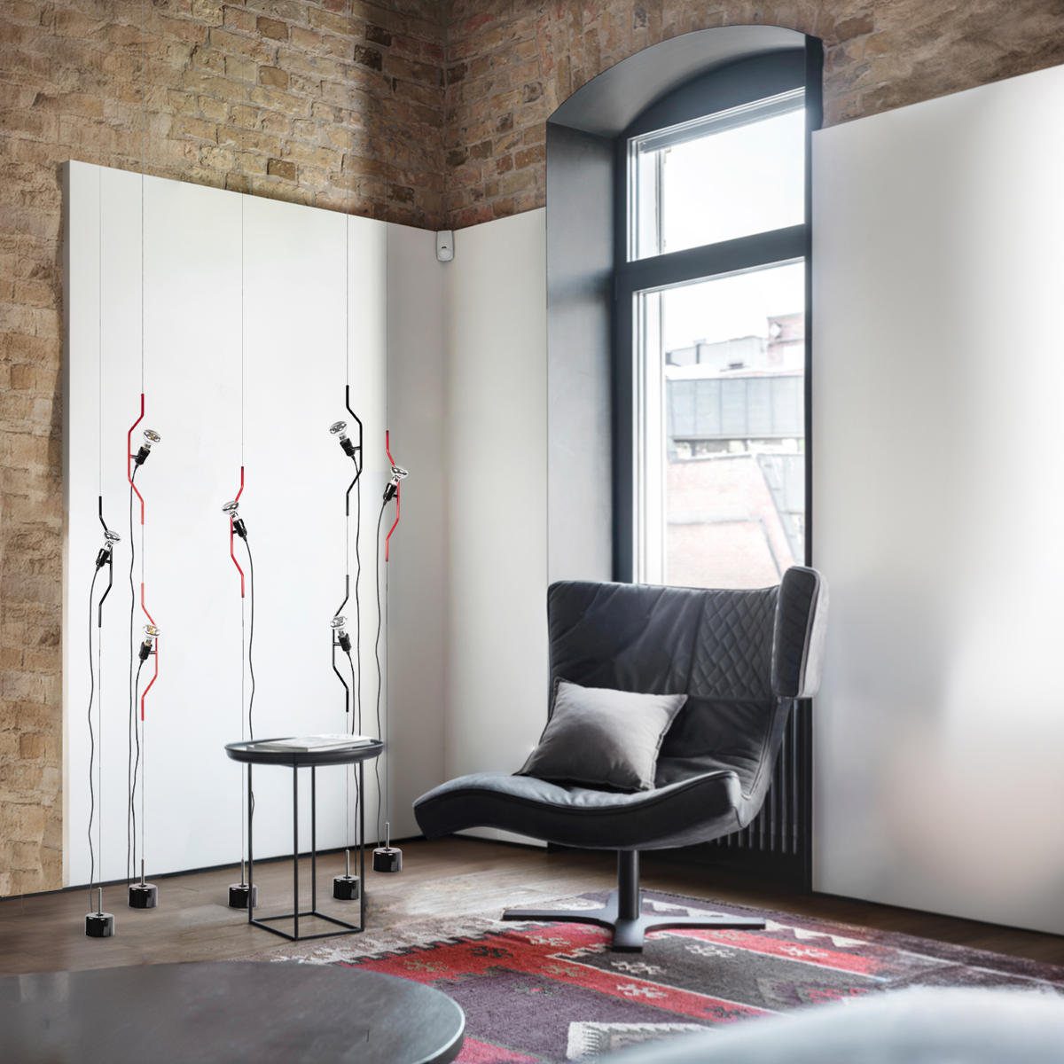 Подвесной светильник Loft IT Parentesi 10346/2 Red Подвесной светильник Loft IT Parentesi 10346/2 Red