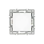 Механизм выключателя одноклавишный перекрестный  Arlight SWT-MKX1-PL-WH (250V, 16A) 043718
