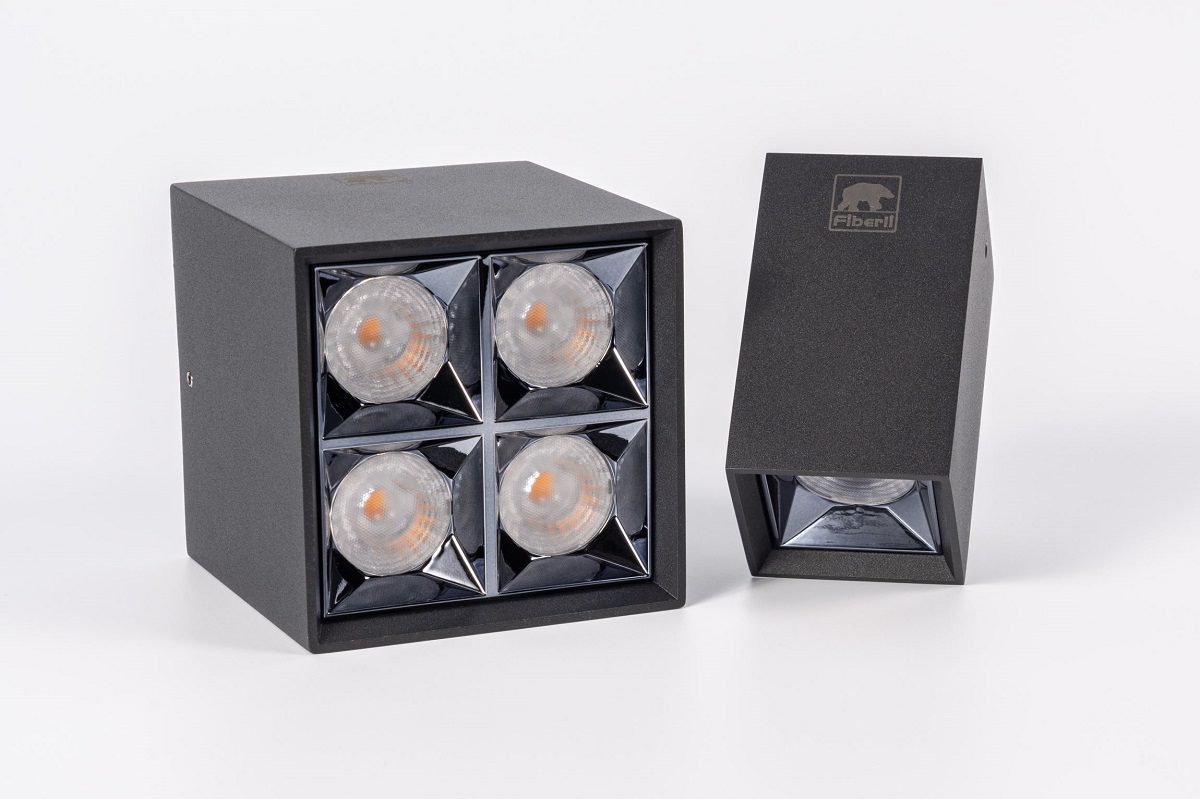 Накладной светодиодный светильник Fiberli XC002-4T(W) 12120204 Накладной светодиодный светильник Fiberli XC002-4T(W) 12120204