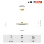 Подвесной светильник Lightera Tekapo LE127L-50G