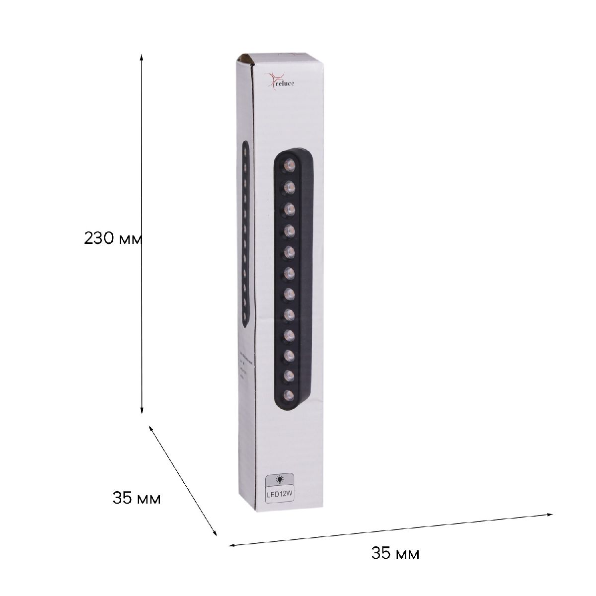Трековый магнитный светильник Reluce 13002-9.3-001UR magnetic LED12W BK Трековый магнитный светильник Reluce 13002-9.3-001UR magnetic LED12W BK