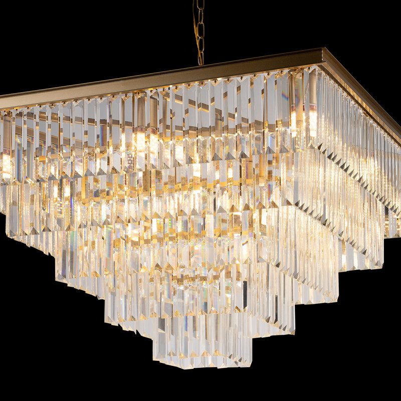 Каскадная люстра Loft IT Prism Clear 10019/800S Каскадная люстра Loft IT Prism Clear 10019/800S