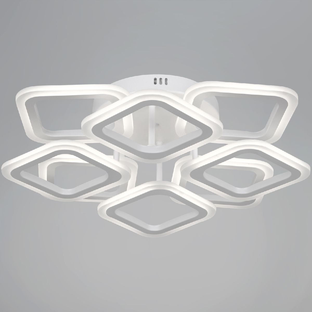 Потолочная люстра Reluce 05104-0.3-4+4 WH Потолочная люстра Reluce 05104-0.3-4+4 WH