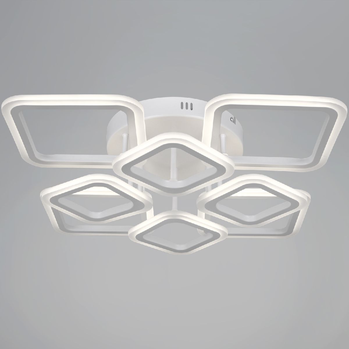 Потолочная люстра Reluce 05106-0.3-4+4 WH Потолочная люстра Reluce 05106-0.3-4+4 WH